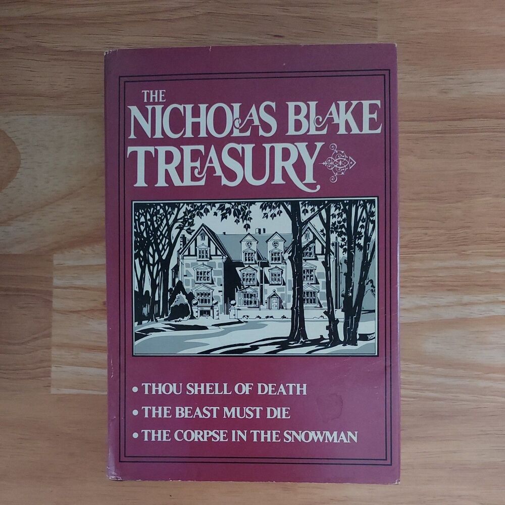 The Nicholas Blake Treasury Vol 1- 3 novels in 1 - Vintage 1964 Hardcover